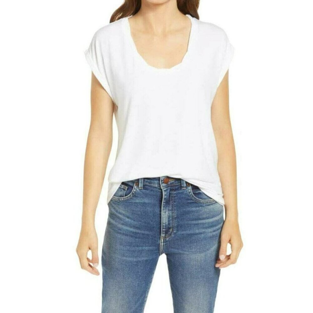 Treasure & Bond Twist Detail T-Shirt, XS